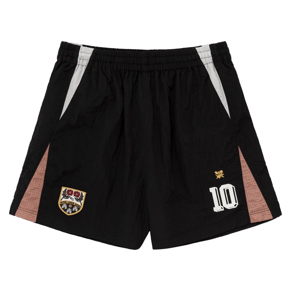 Aimé Leon Dore Team Soccer Shorts Jet Black