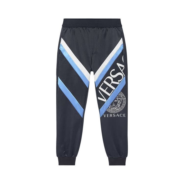 Versace Medusa Logo Sweatpants Black White