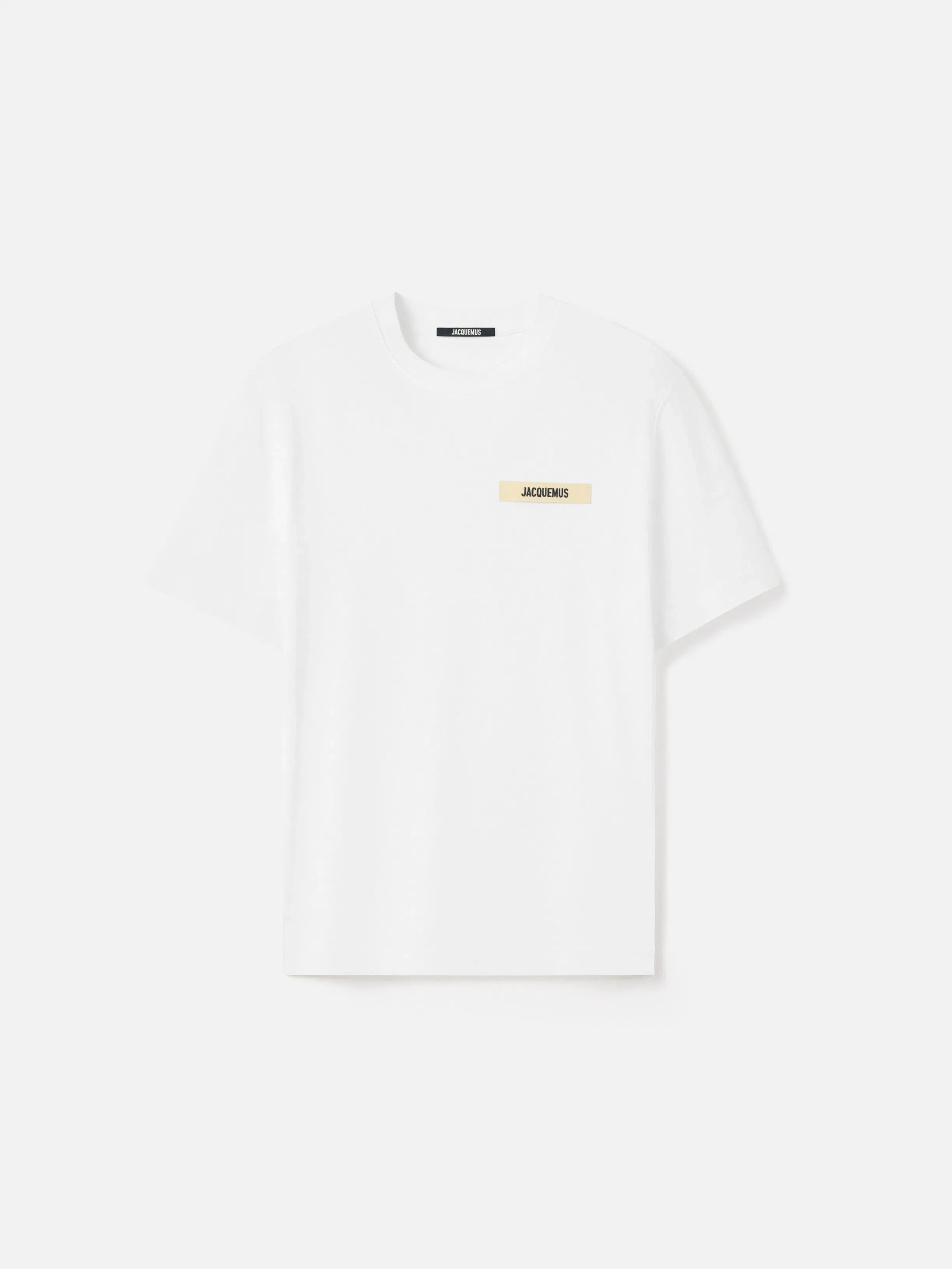 Les Classiques The Gros Grain T-Shirt Grosgrain logo T-Shirt White