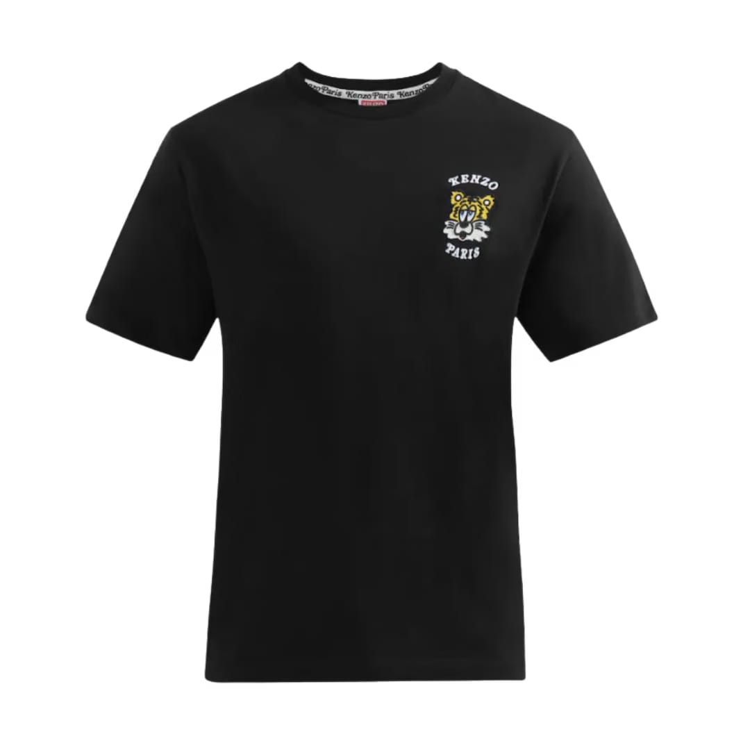 Kenzo Men Black Small Tiger Classic Fit T-Shirt