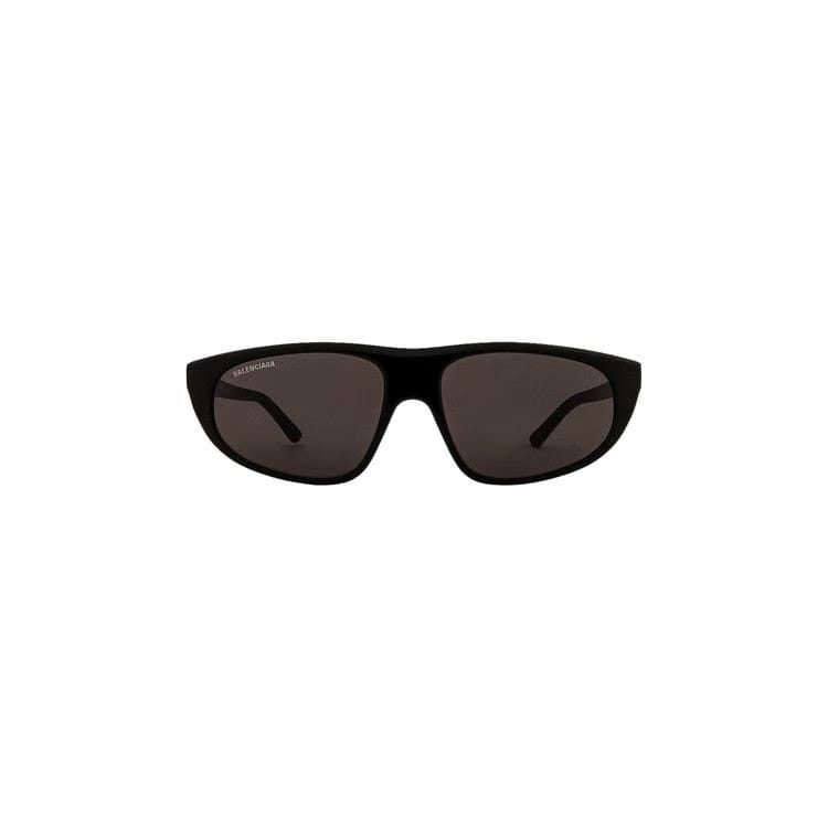 Balenciaga Square Frame Acetate Sunglasses Shiny Black