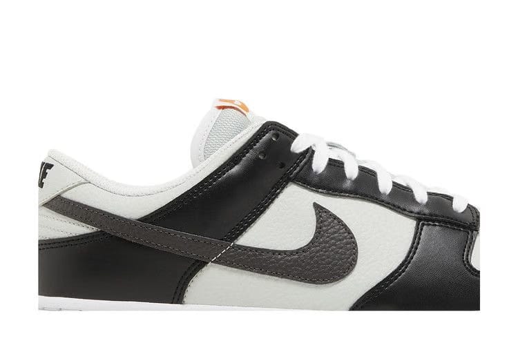 NIKE DUNK LOW BLACK TOTAL ORANGE MINI SWOOSH