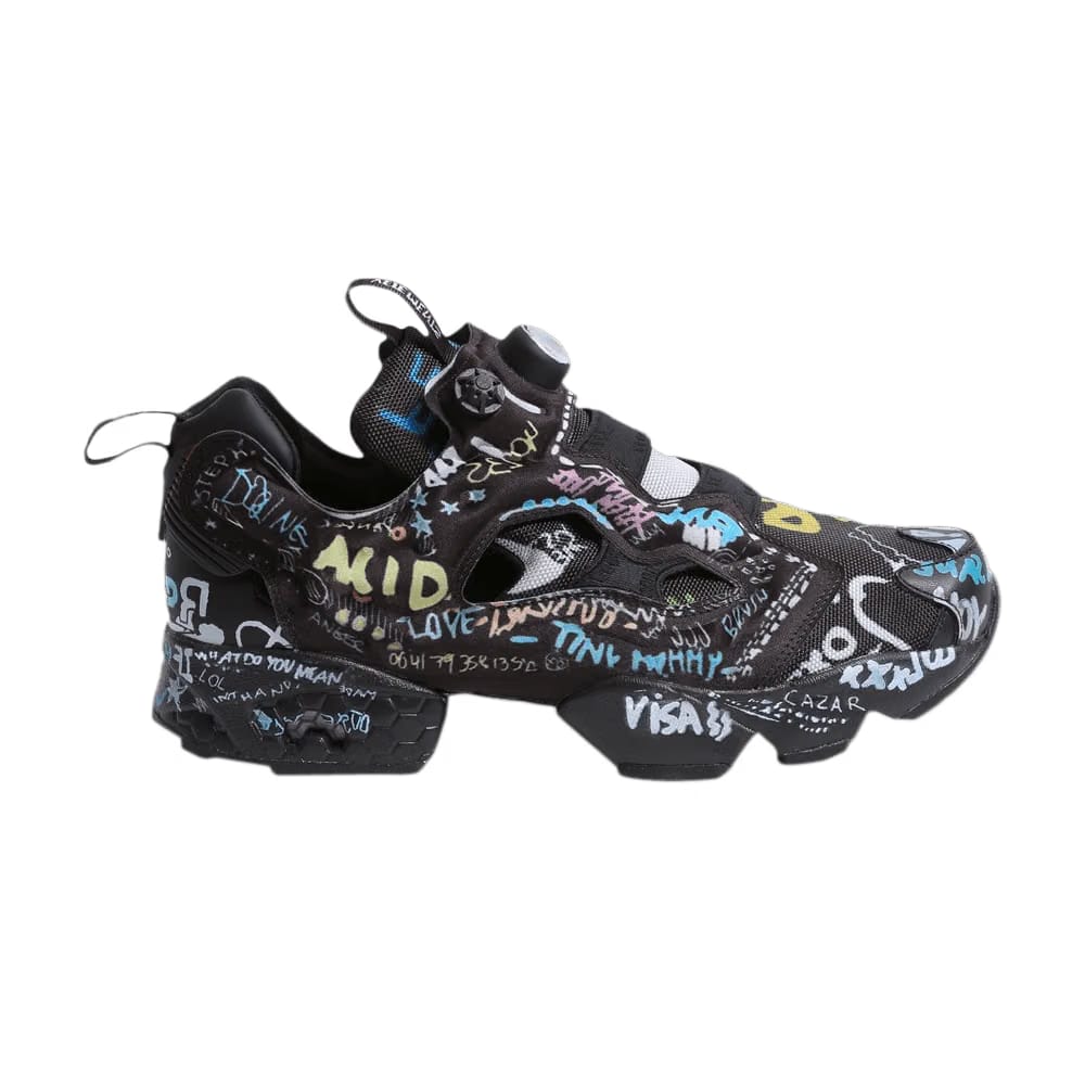 Vetements x InstaPump Fury Graffiti - Black