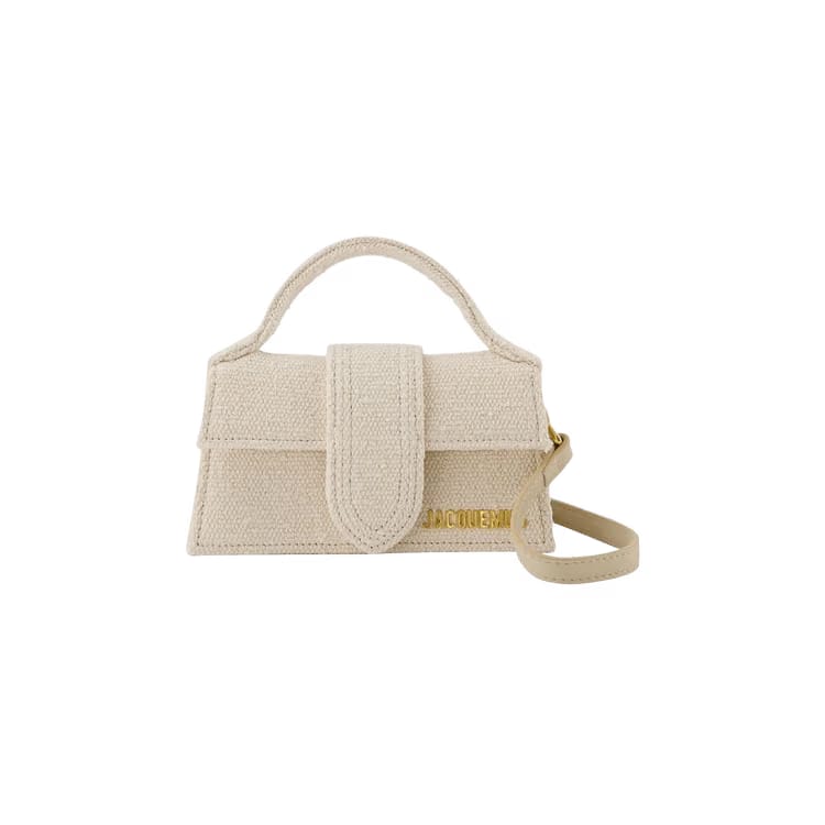 Jacquemus Le Bambino Mini Flap Bag Beige