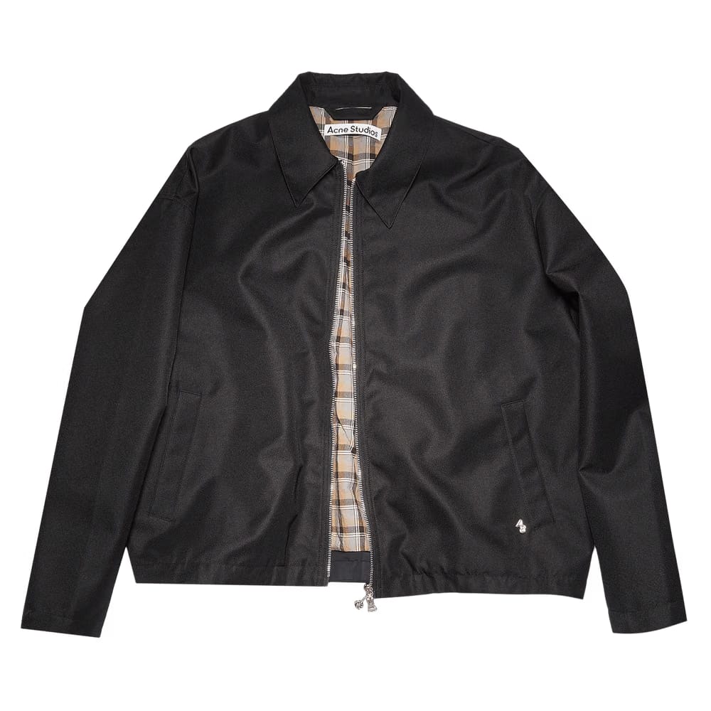 Acne Studios Casual Twill Jacket Black