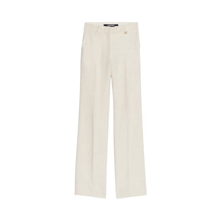 Jacquemus Soft Tailored Pants Off White