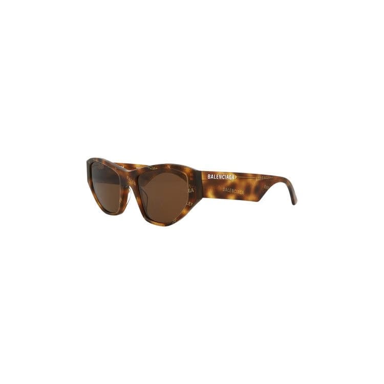 Balenciaga Cat Eye Sunglasses Havana/Brown