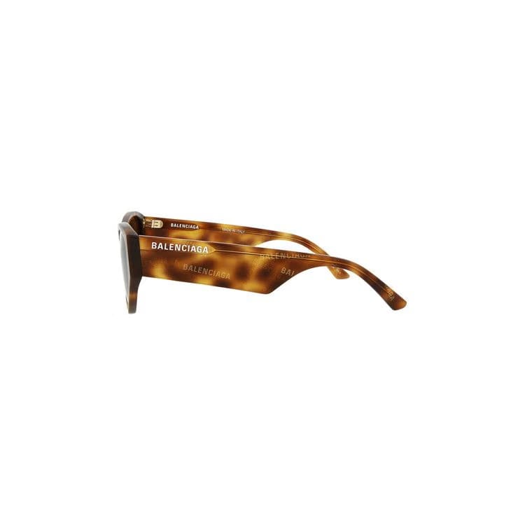 Balenciaga Cat Eye Sunglasses Havana/Brown
