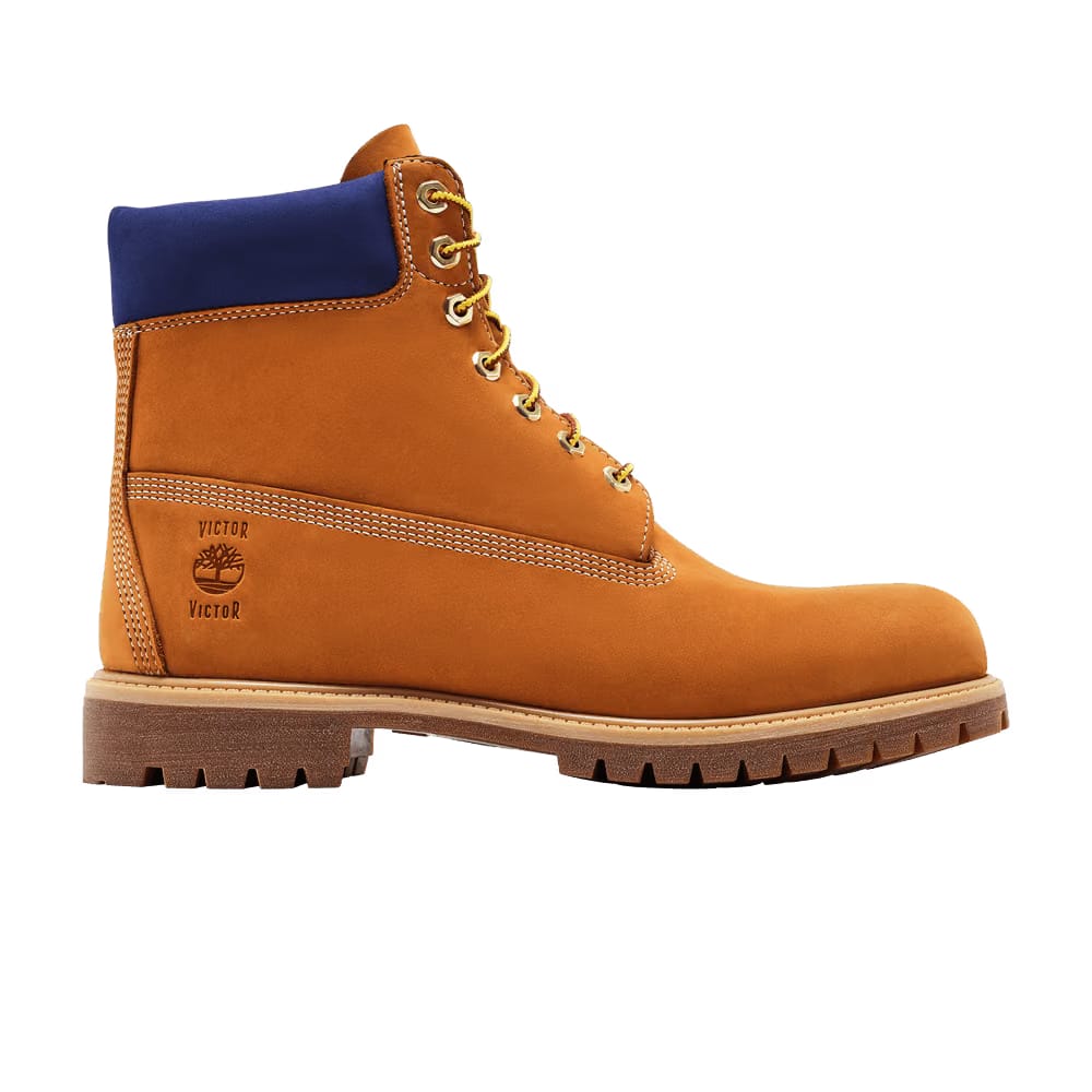 Victor Victor x Timberland 6 Inch Premium Boot Wheat Navy