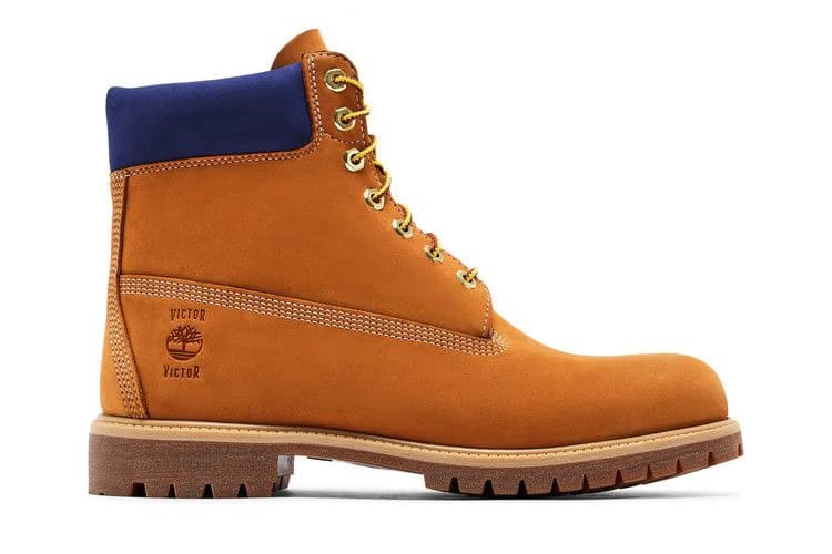Victor Victor x Timberland 6 Inch Premium Boot Wheat Navy