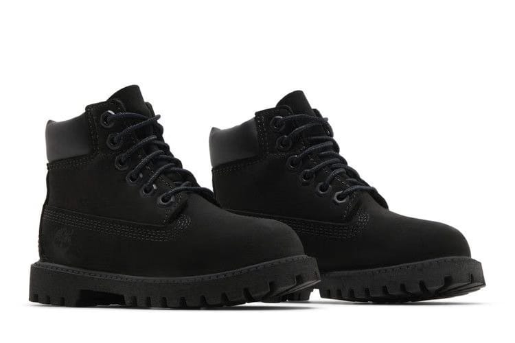 Timberland 6 Inch Premium Boot Toddler Triple Black