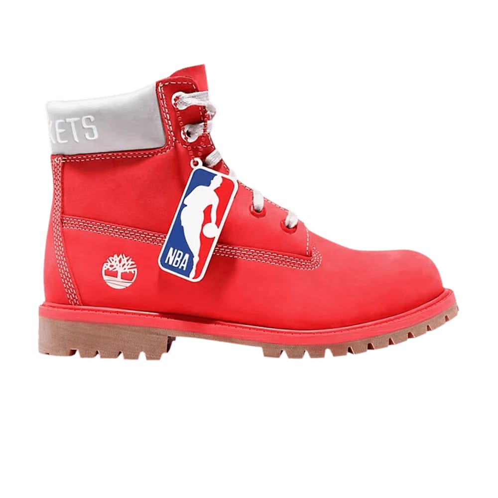 NBA x Timberland 7 Inch Classic Premium Boot Junior Houston Rockets