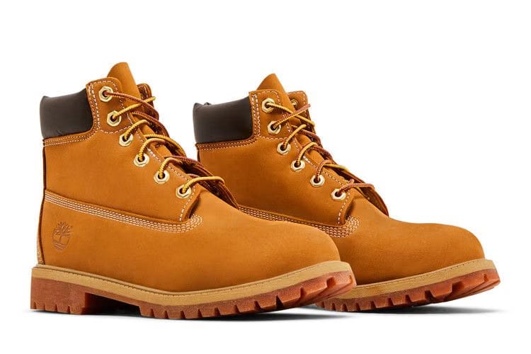 Timberland 6 Inch Waterproof Premium Boot Junior Wheat