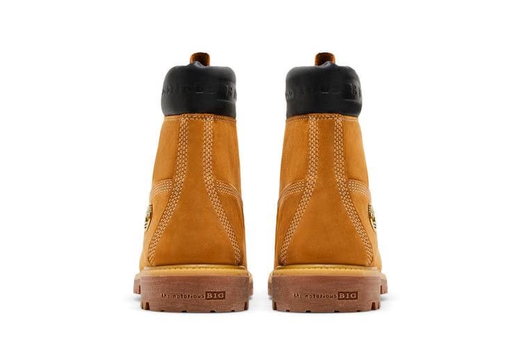 The Notorious B.I.G. x Timberland 6 Inch Premium Boot Christopher Wallace Collection - Black