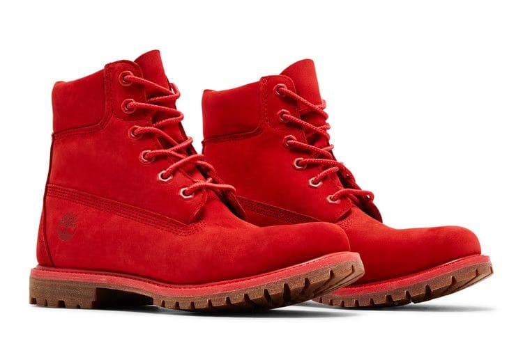 Timberland Wmns 6 Inch Boot '50th Anniversary - Medium Red'