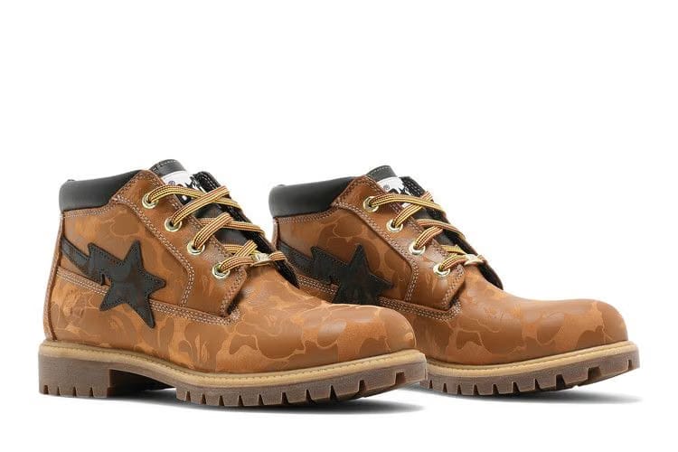 Timberland BAPE x Chukka Classic Boot Wheat