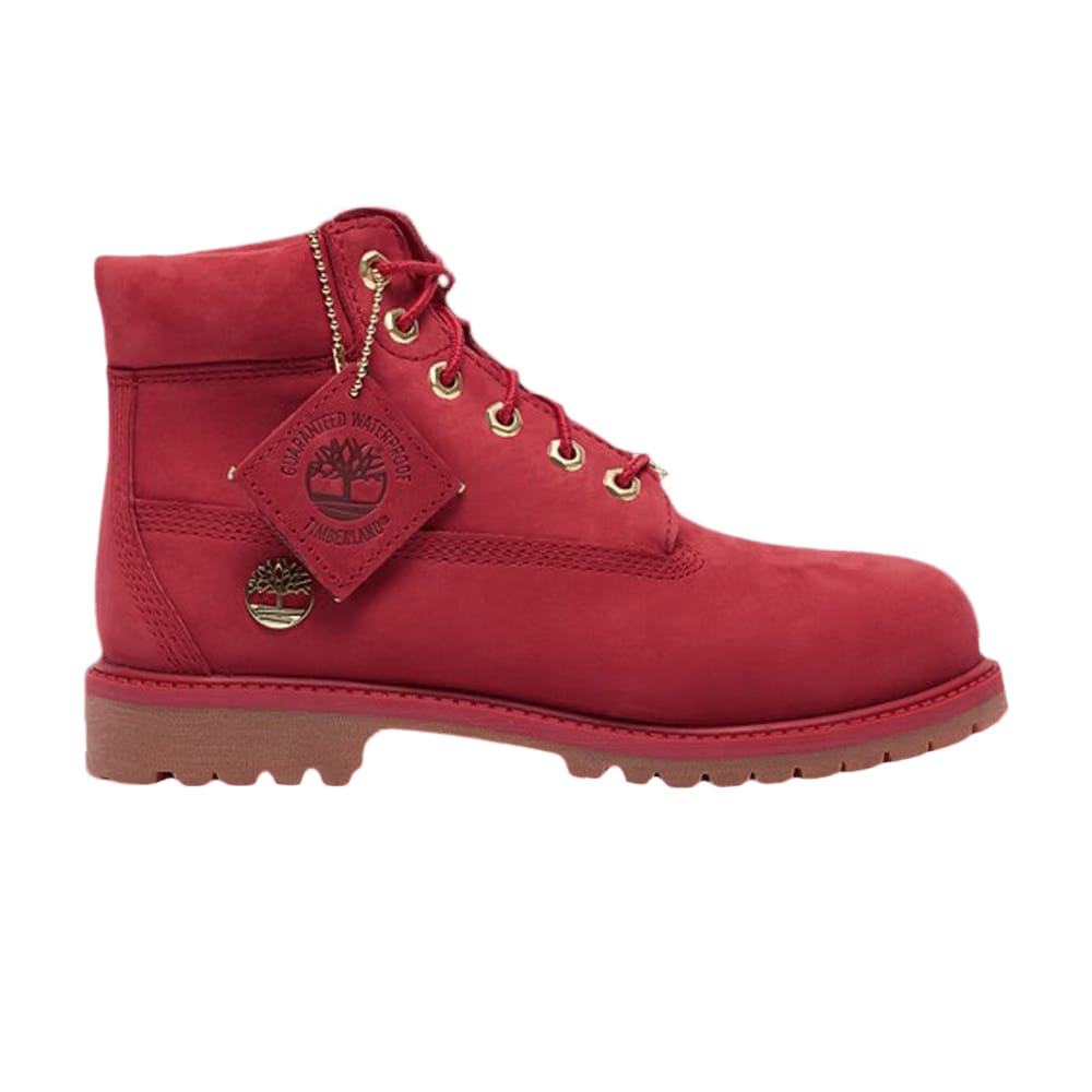 Timberland 6 Inch Premium Boot Youth Dark Red