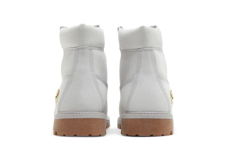 Timberland 6 Inch Premium Boot Junior Light Grey Gum