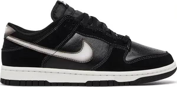 Nike Dunk Low Airbrush Swoosh Black