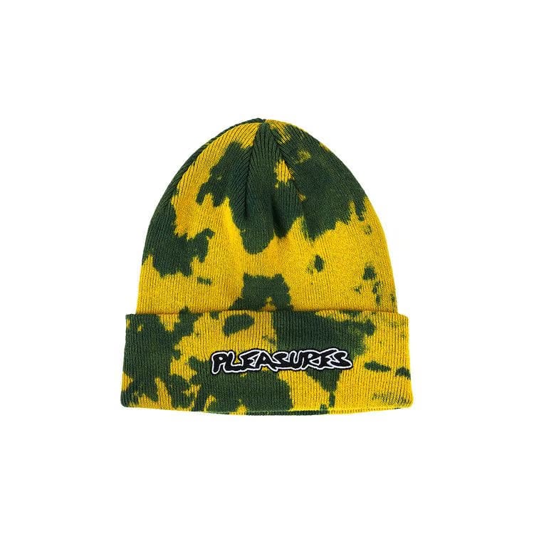 Pleasures Backbone Dyed Beanie Yellow