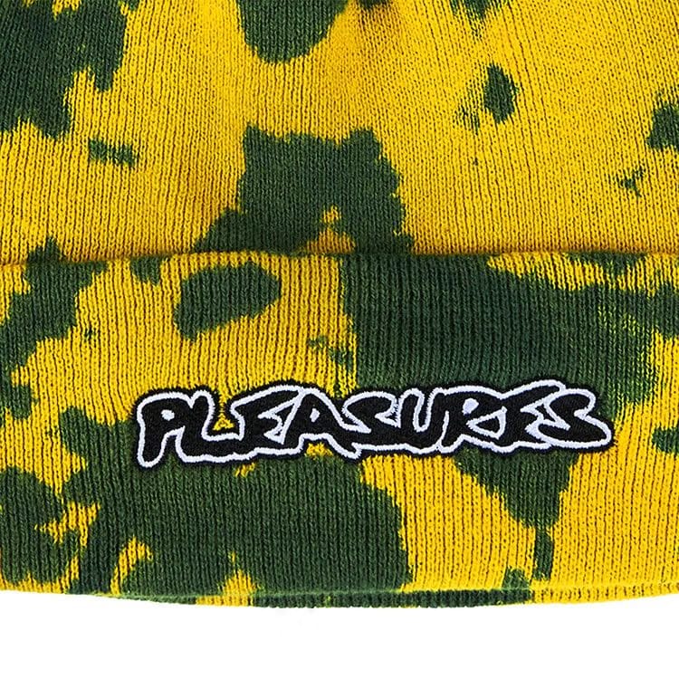 Pleasures Backbone Dyed Beanie Yellow