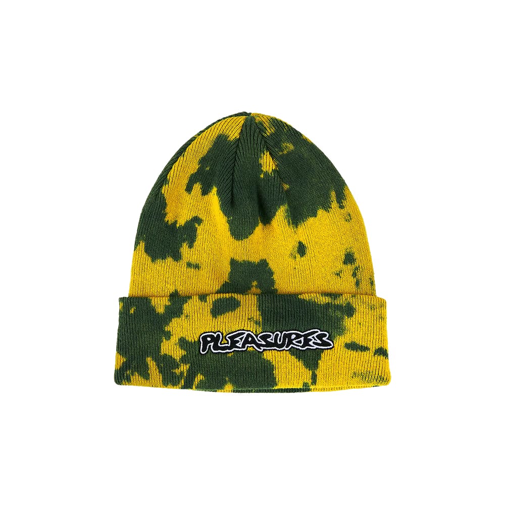 Pleasures Backbone Dyed Beanie Yellow