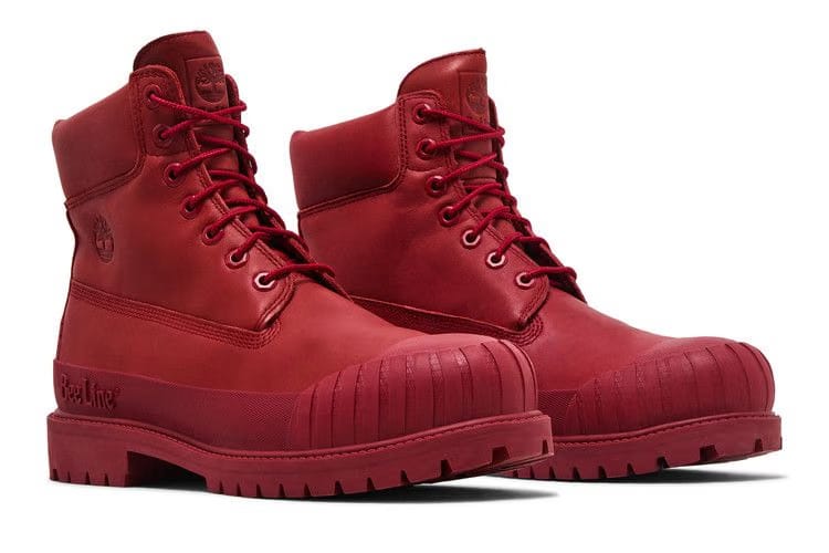 Timberland Bee Line x 6 Inch Rubber-Toe Waterproof Boot Medium Red