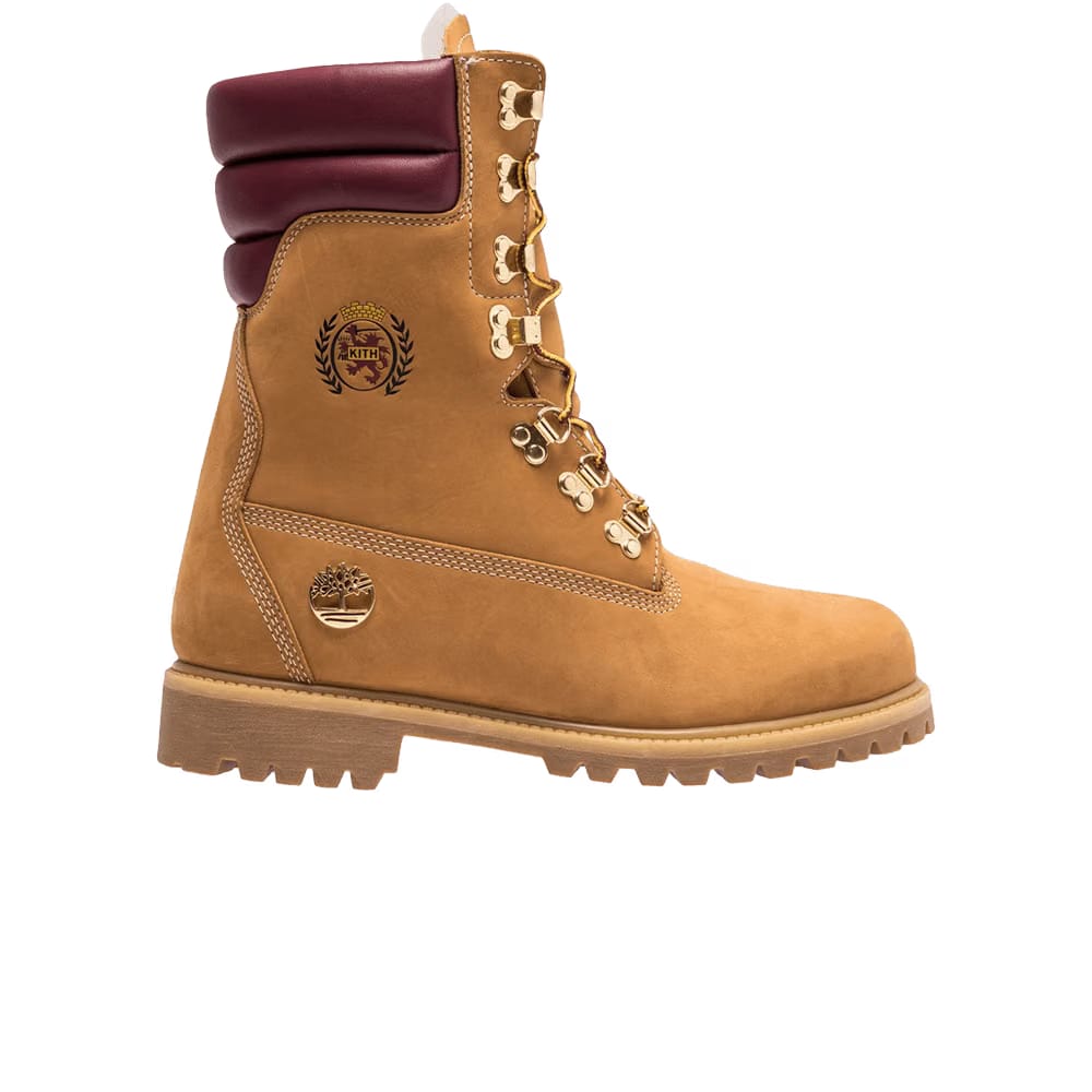 Kith x Tommy Hilfiger x Timberland Shearling Lined Super Boot Wheat