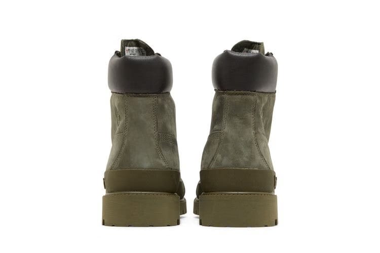Timberland Bee Line x 6 Inch Premium Rubber Toe Boot Dark Green