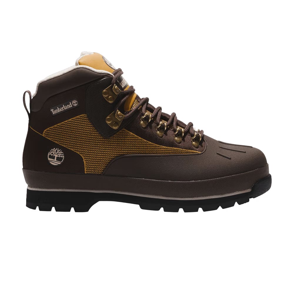 Timberland Euro Hiker Shell Toe Boot Dark Brown
