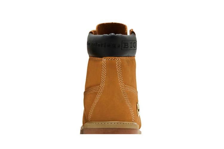 Timberland The Notorious B.I.G. x 6 Inch Premium Boot Youth Christopher Wallace Collection - Wheat