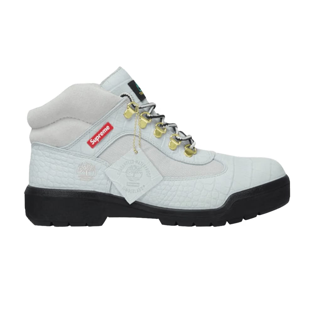 Supreme x Timberland Field Boot Croc Pack - White