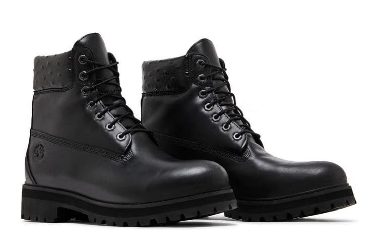 Timberland 6 Inch Premium Stack Boot Black
