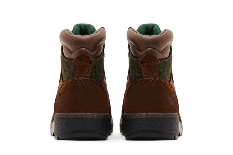 Timberland 6 Inch Field Boot Toddler Medium Brown Olive