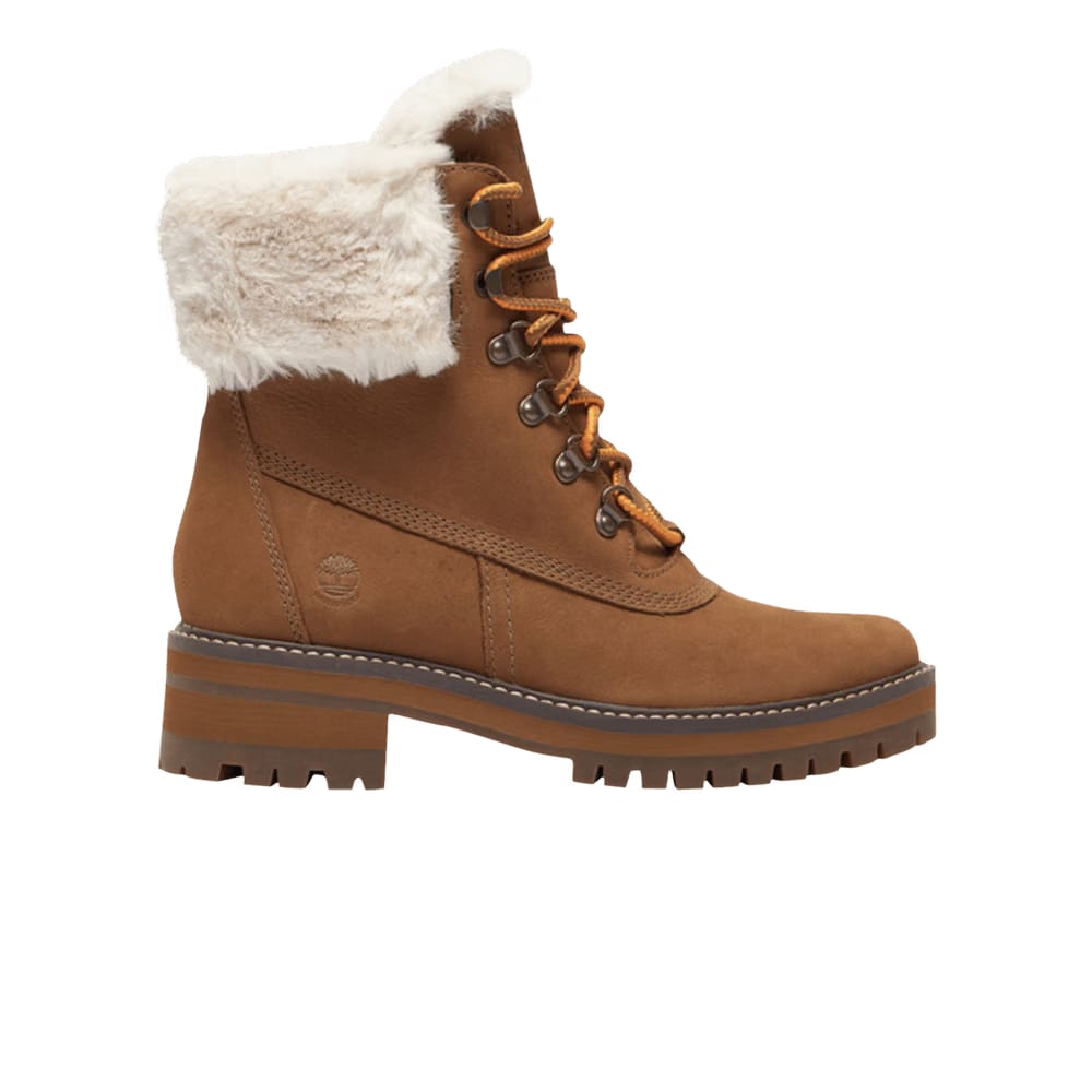 Timberland Wmns Courmayeur Valley 6 Inch Shearling Boot 'Brown'