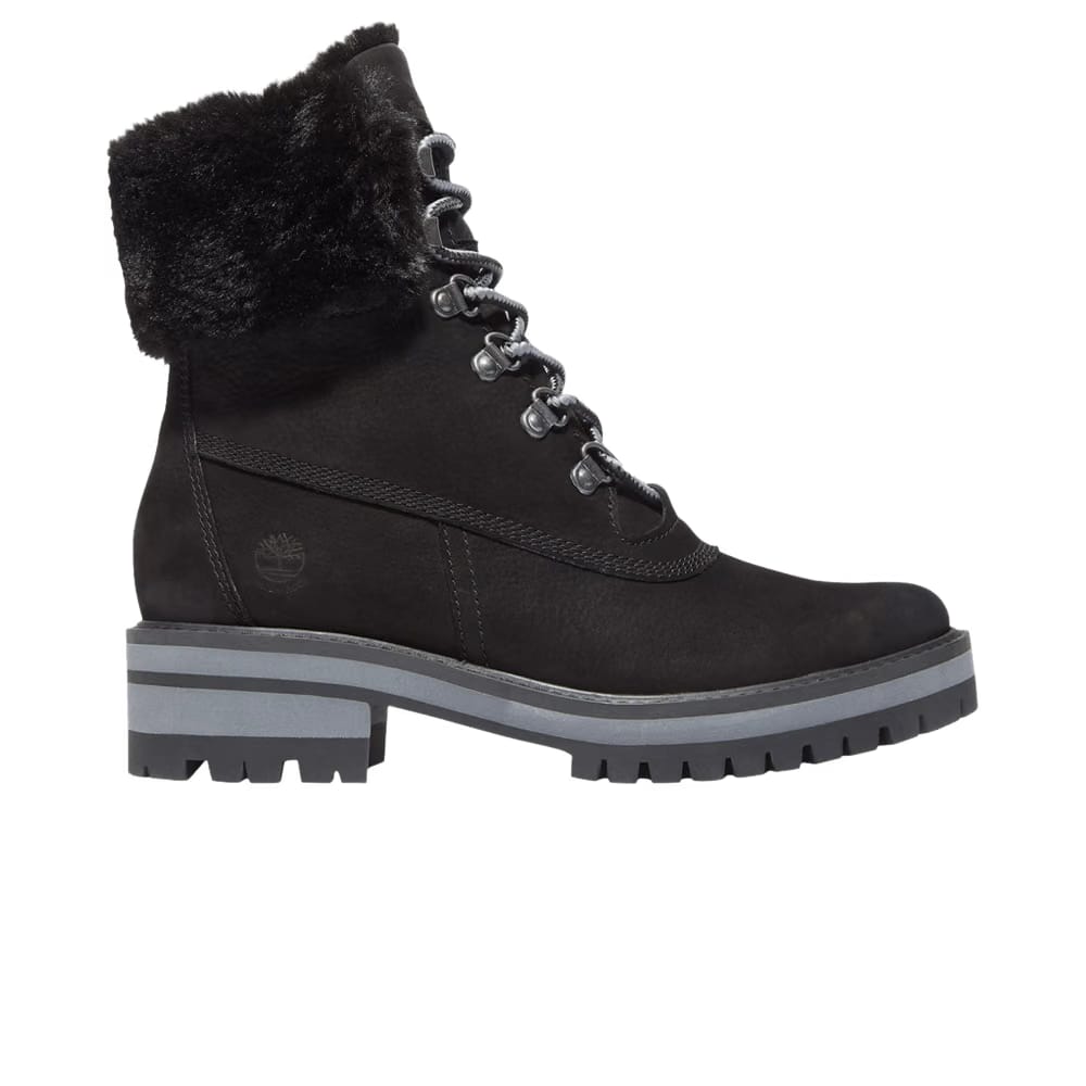 Timberland Wmns Courmayeur Valley 6 Inch Warm Lined Boot 'Black'