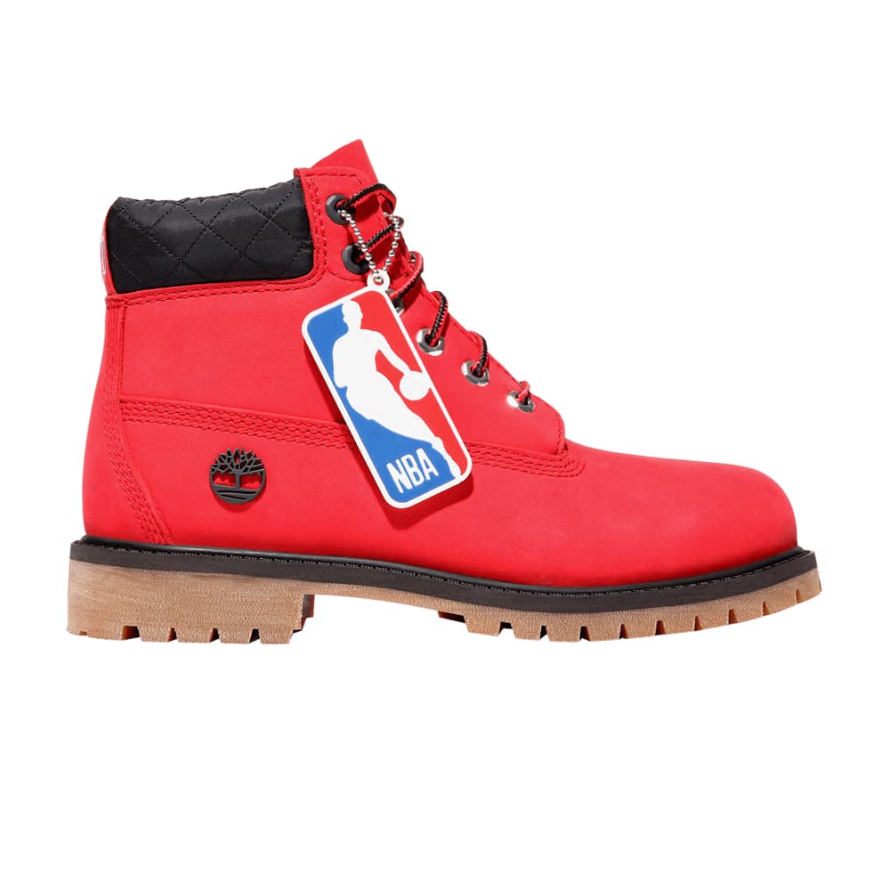 NBA x Timberland 6 Inch Premium Boot Youth Chicago Bulls