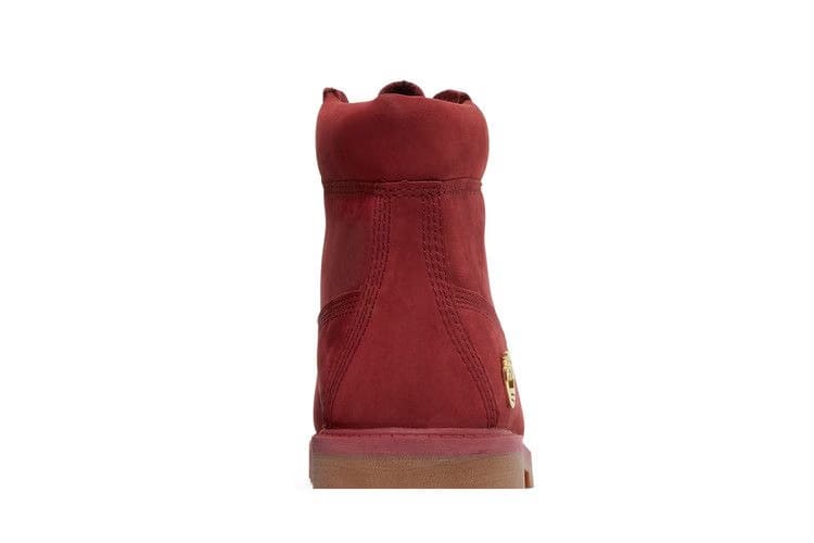Timberland 6 Inch Premium Junior Burgundy