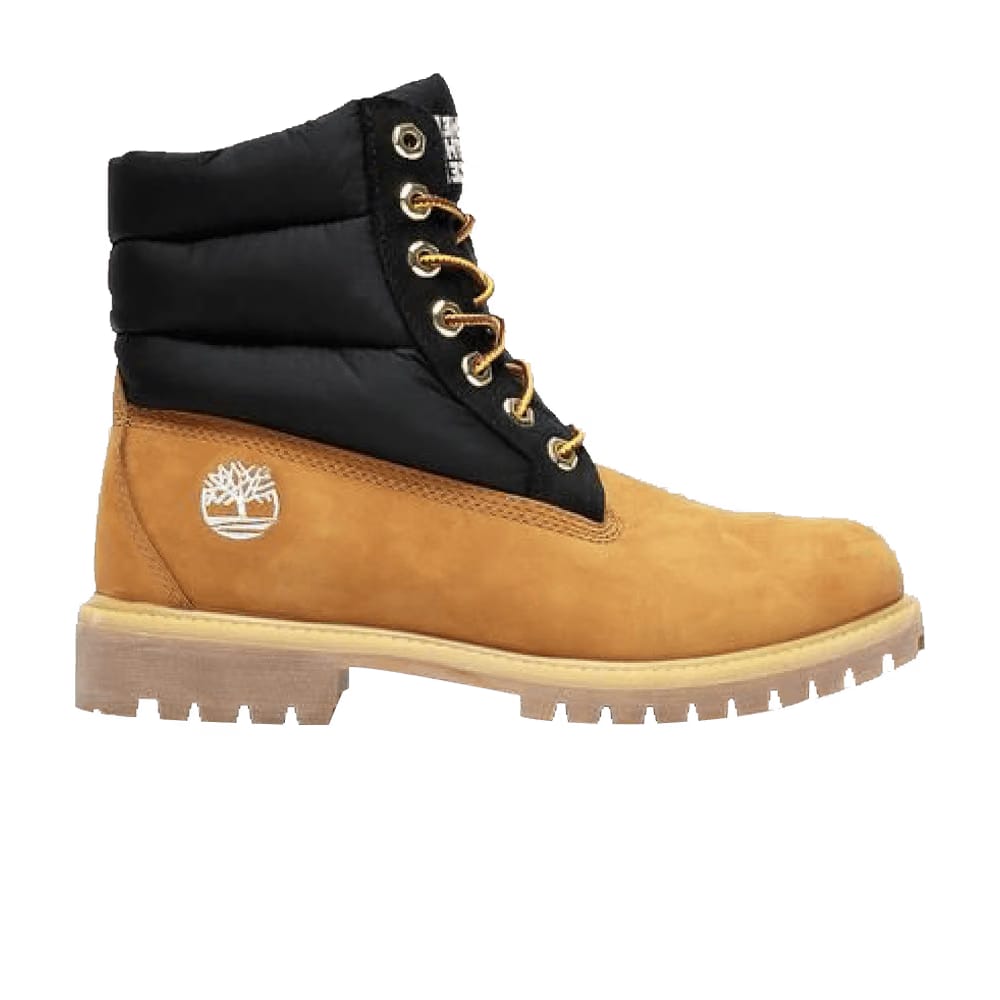 The North Face x Timberland Nuptse 6 Inch Premium Boot Wheat