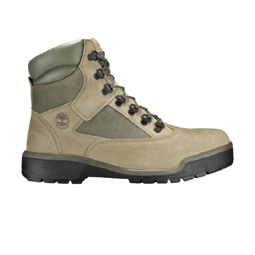 Timberland 6 Inch Leather Beige Green