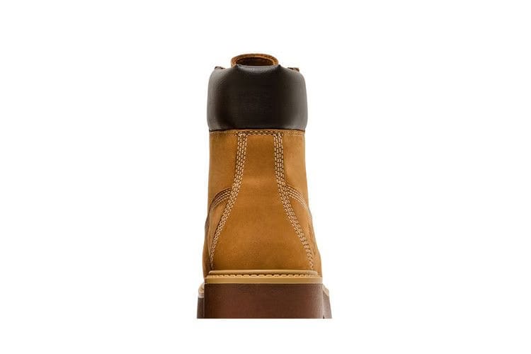 Timberland Wmns Stone Street 6 Inch Premium Platform Boot 'Wheat Nubuck'