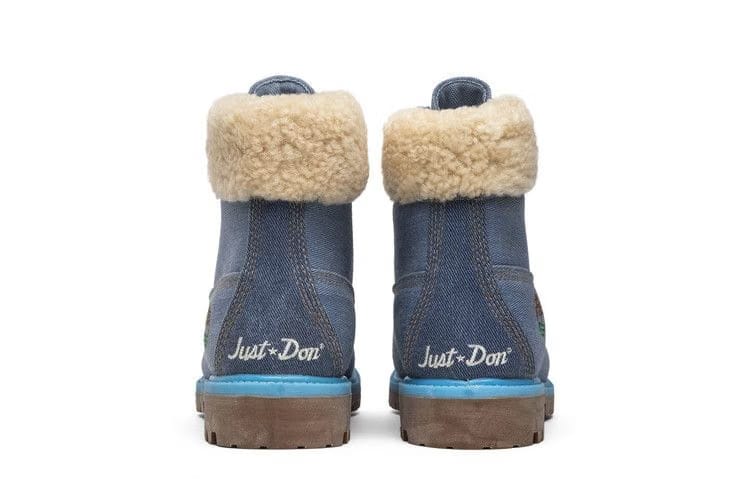 Just Don x Timberland 6 Inch Fabric Boot Blue