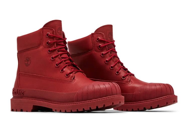 Timberland Bee Line x Wmns 6 Inch Rubber-Toe Waterproof Boot 'Red'