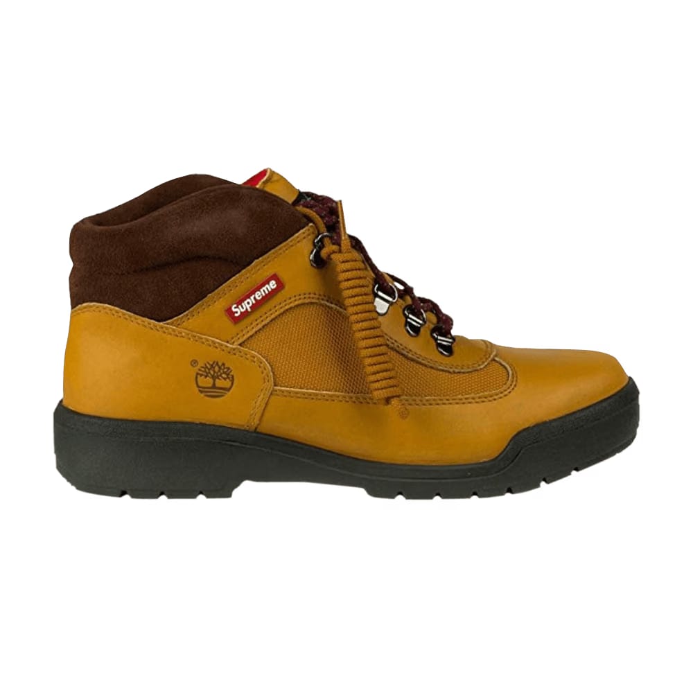Supreme x Timberland Field Boot Yellow Smooth