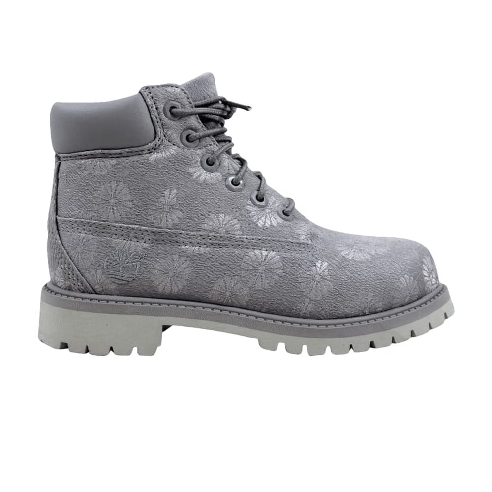 Timberland 6 Inch Classic Junior Grey Floral