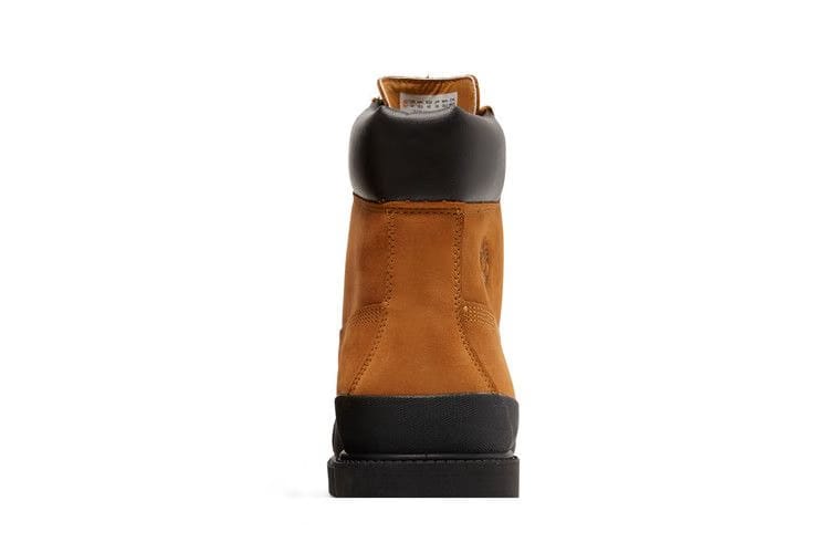 Timberland 6 Inch Premium Rubber Toe Boot Wheat Black