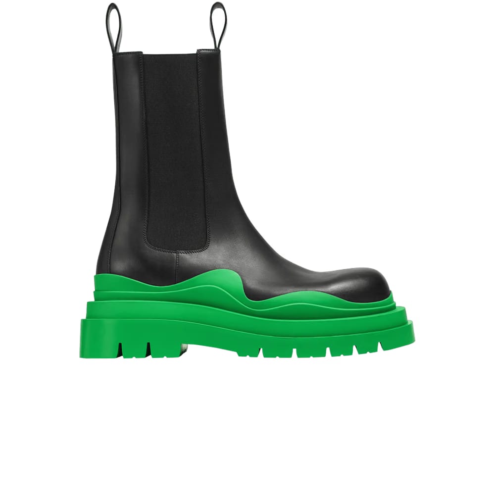Bottega Veneta Wmns Tire Boot 'Black Grass'