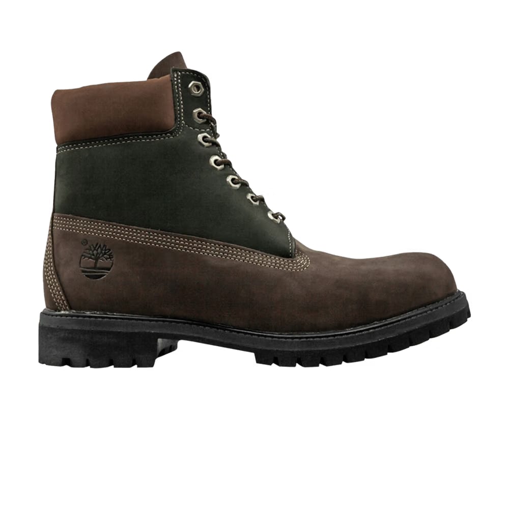 Timberland 6 Inch Premium Boot Dark Brown Green