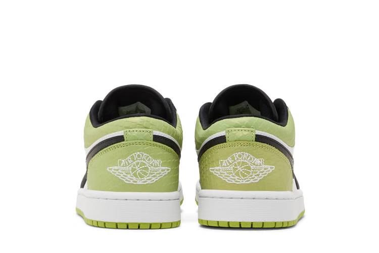 Air Jordan 1 Low Vivid Green And Black