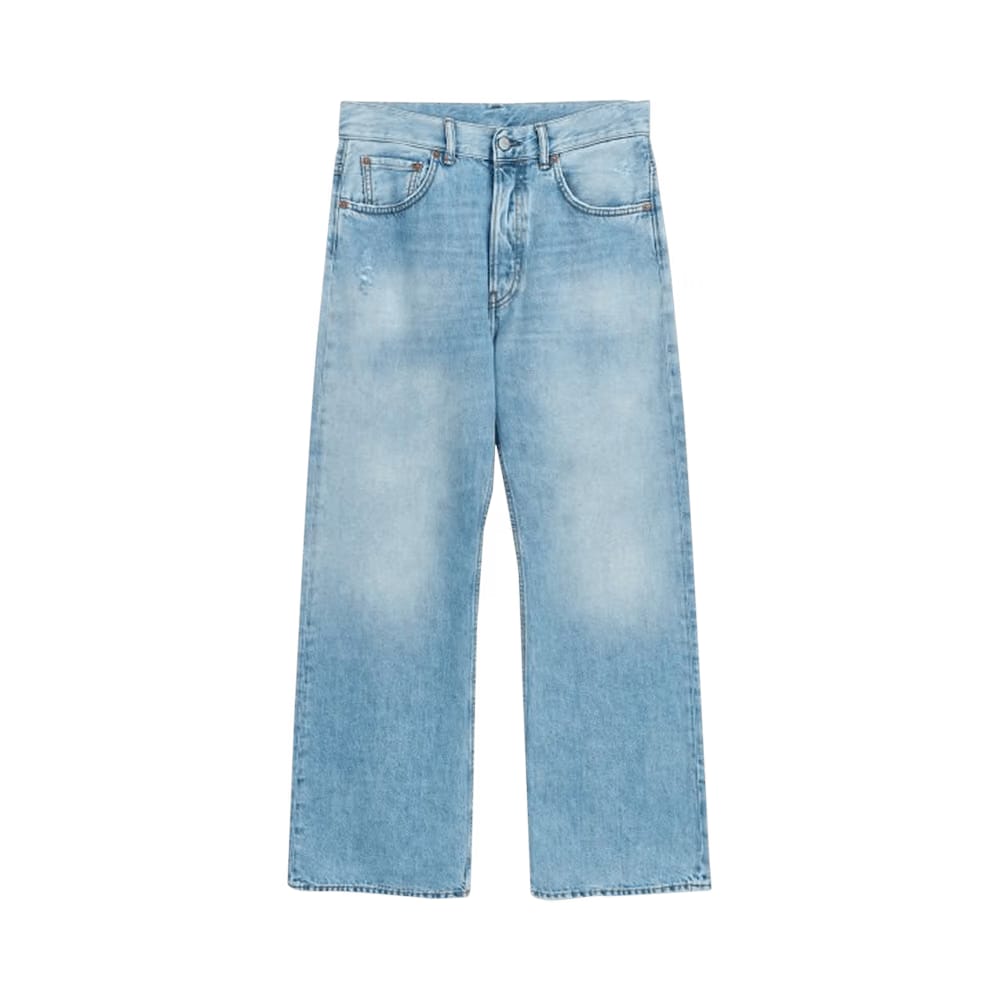 Acne Studios Loose Bootcut Jeans Light Blue